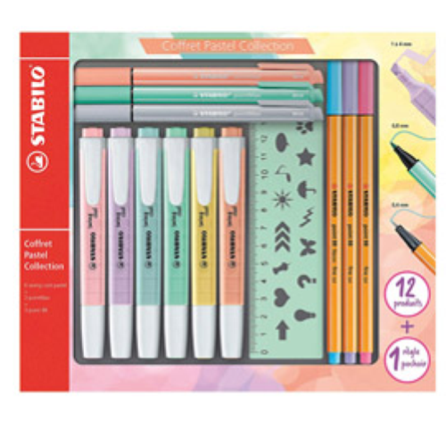 AST STABILO PASTEL COLLECTION COFAN